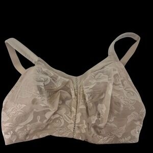 Wacoal Awareness Full Figure Underwire Bra 36DDD Sand Beige Lace